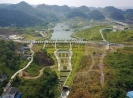 遵义市播州区播雅湿地生态堤工程